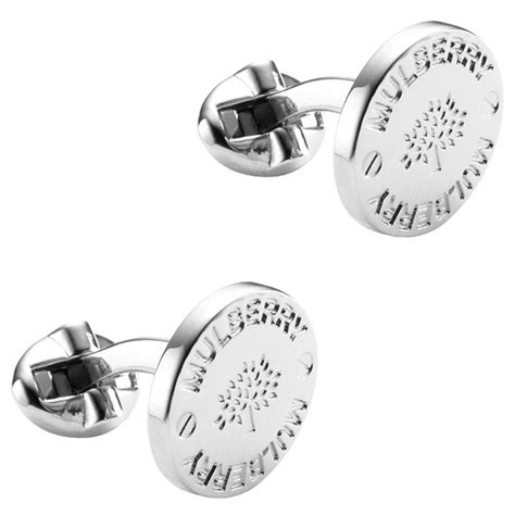 mulberry cufflinks for men.